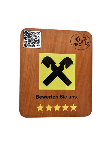 shoptimizer NFC-Bewertungstool im Einsatz bei Raiffeisenbank